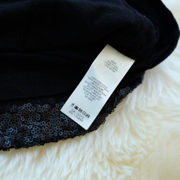Joe Fresh Black Sequin Mini Skirt - Picture 8 of 9